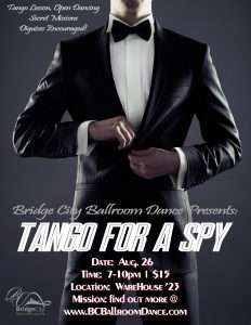 Tango For A Spy Poster 2019